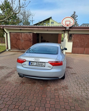 Audi A5 cena 49000 przebieg: 168000, rok produkcji 2009 z Siedlce małe 254